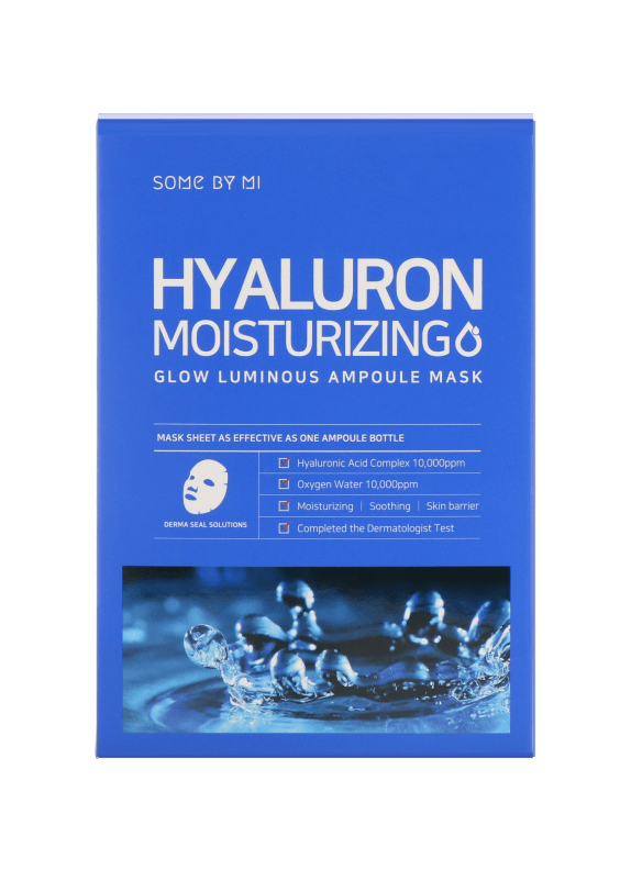 Some By Mi Hyaluron Moisturizing GLow Luminous Ampoule skincarea-kbeauty-glowtime-Some By Mi Hyaluron Moisturizing Glow Luminous Ampoule Mask