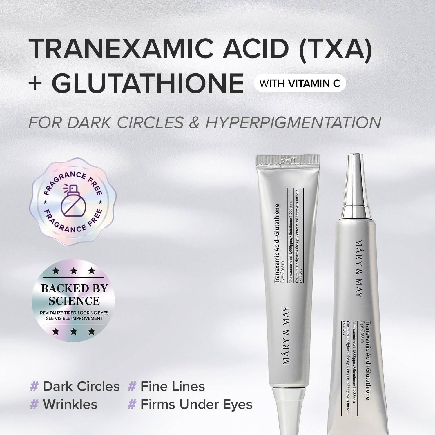 skincare-kbeauty-glowtime-mary and may tranexamic acid and glutathione eye cream