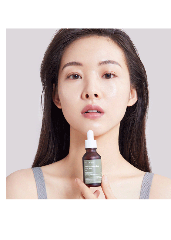 Mary-&-May-Houttunyia-model skincare-kbeauty-glowtime-Mary & May Houttuynia