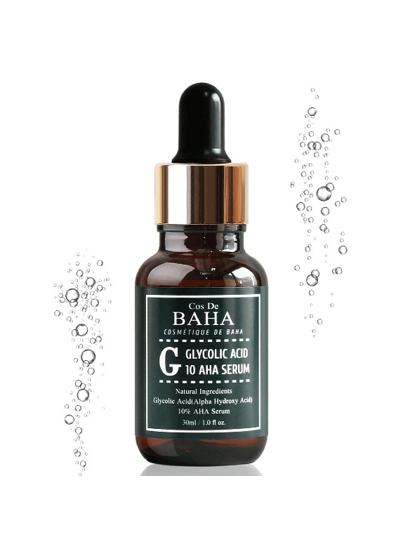 cos-de-baha-G-bubbles sk= Cos De Baha-Glycolic 10 AHA Serum G