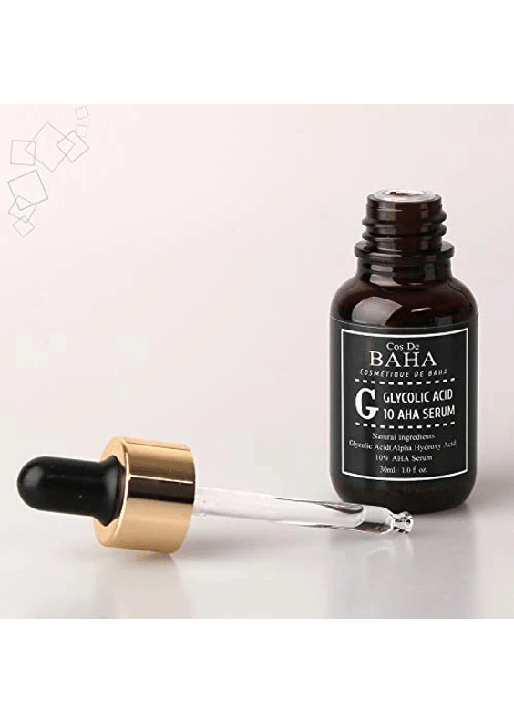 cos-de-baha-G-dropper skincare-kbeauty-glowtime-Cos De Baha-Glycolic Acid 101 AHA Serum G