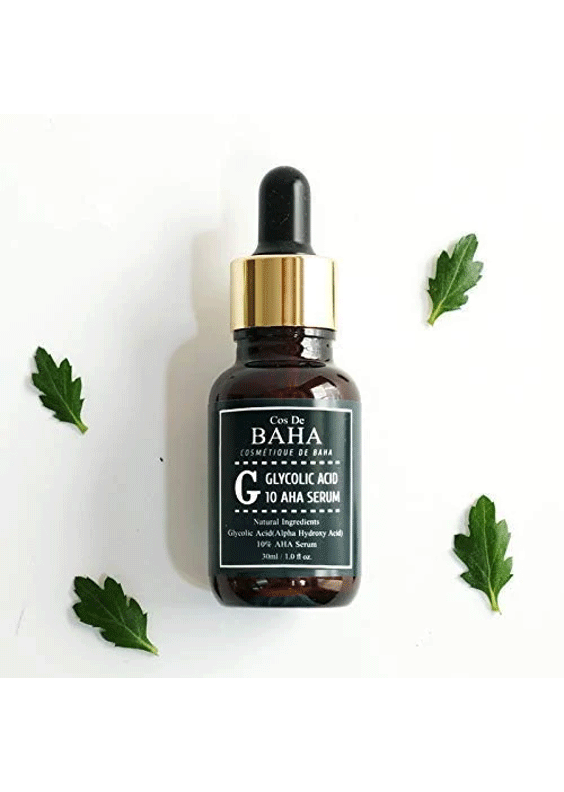 cos-de-baha-G-leaf skincare-kbeauty-glowtime-Cos De Baha-Glucolic acid 10 AHA serum G