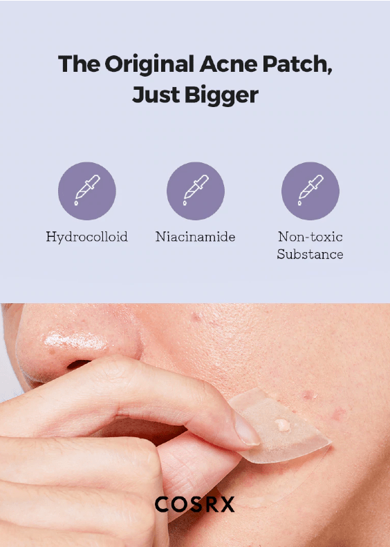 COSRX Master PImple patch large ingredients skincare-kbeauty-glowtime-cosrx master pimple patch x large