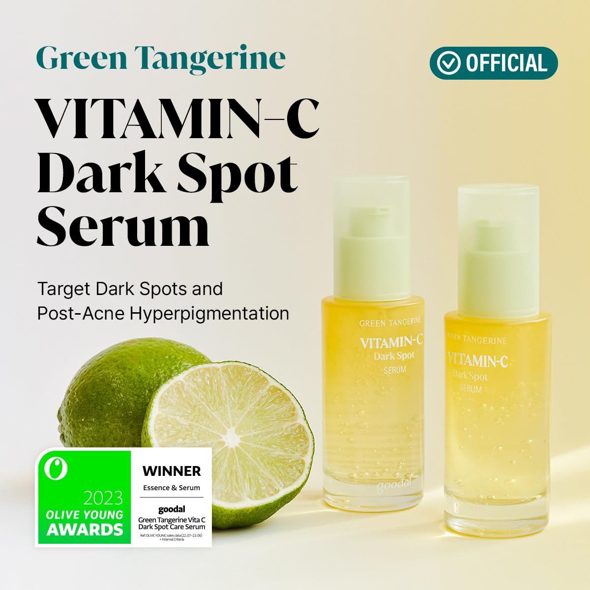 skincare-kbeauty-glowtime-goodal green tangerine dark spot serum