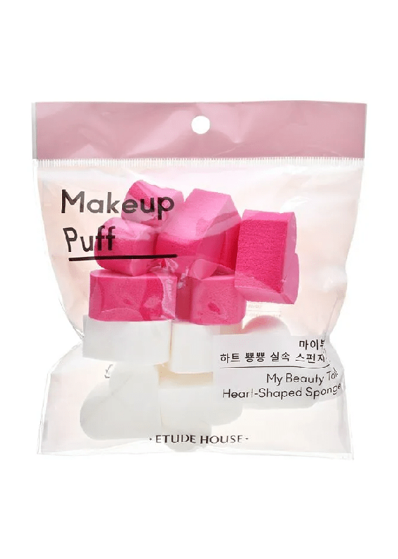 etude house my beauty tool heart sponge bag skincare-kbeauty-glowtime-etude house my beauty tool make up puff heart shaped sponge