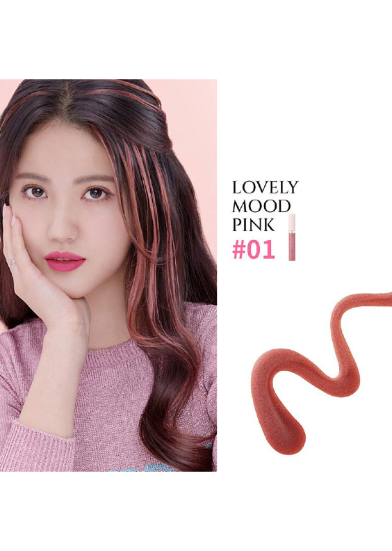 skincare-kbeauty-glowtime-jenny house one day artist hair tint lovely mood pink