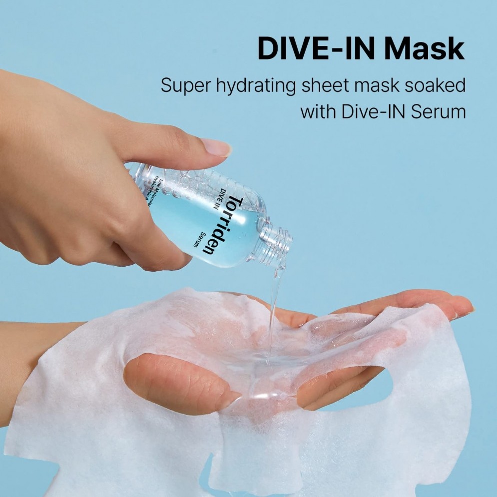 Torriden Dive in Low Molecular weight Hyaluronic acid mask pack hand skincare-kbeauty-glowtime-torriden dive in low molecualr weight hyaluronic acid mask pack