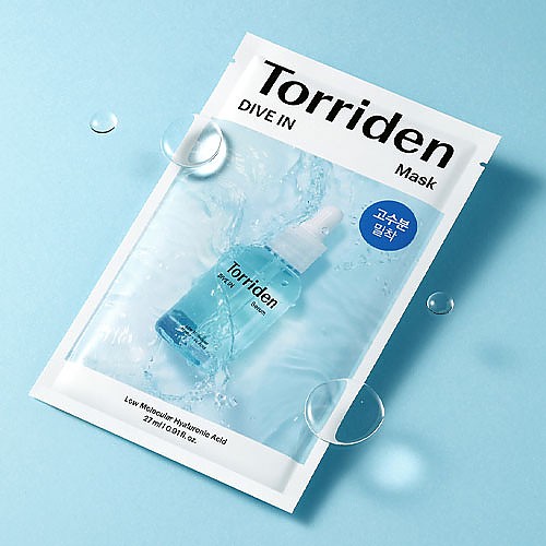 Torriden Dive in Low molecular weight hyaluronic acid mask pack skincare-kbeauty-glowtime-torriden dive in low molecular wieght Hyaluronic acid mask pack