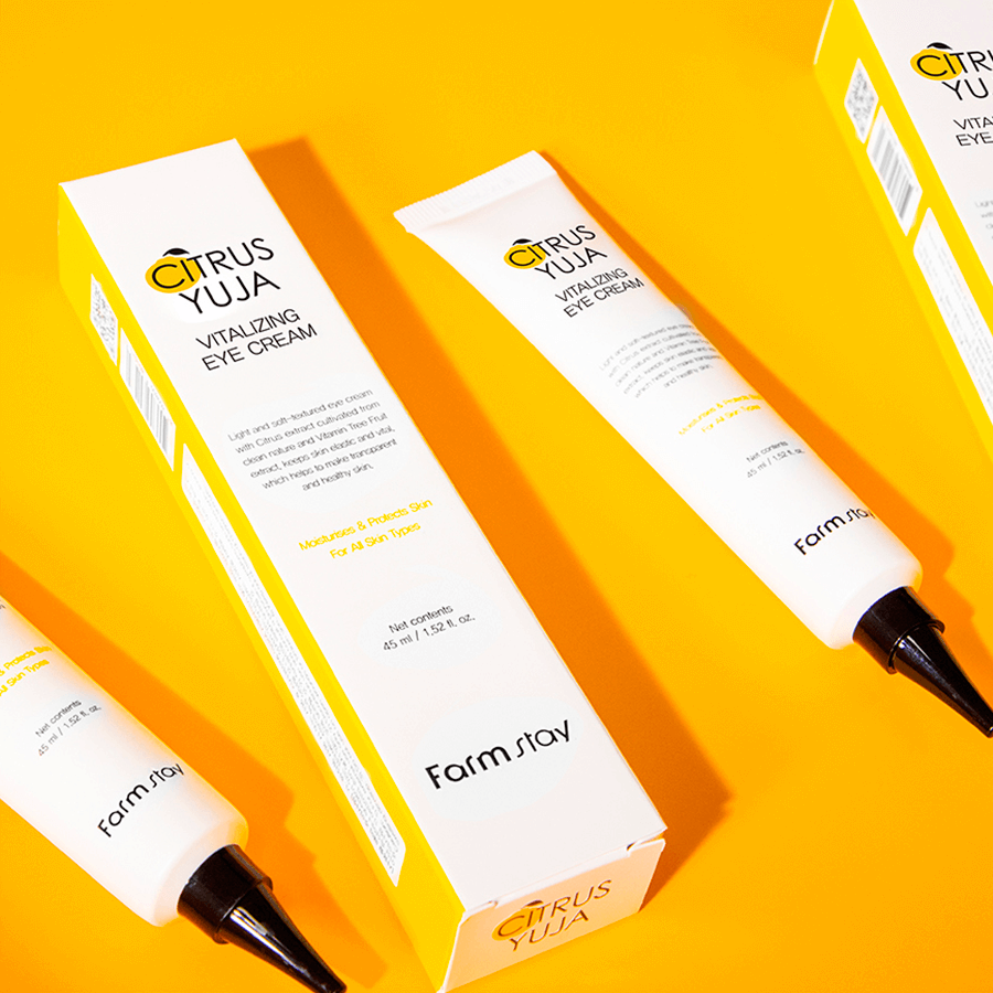 skincare-kbeauty-glowtime-farm stay citrus yuja vitalizing eye cream