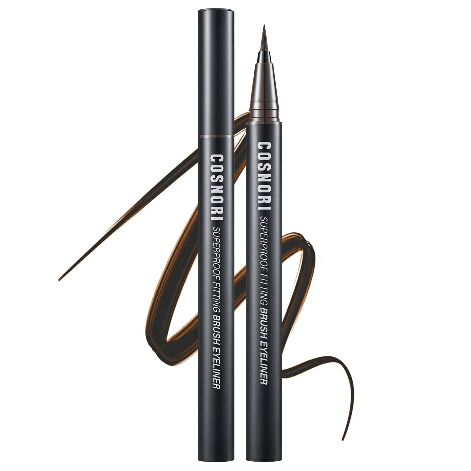 skincare-kbeauty-glowtime-cosnori superproof fitting btrush eyeliner 03 brown