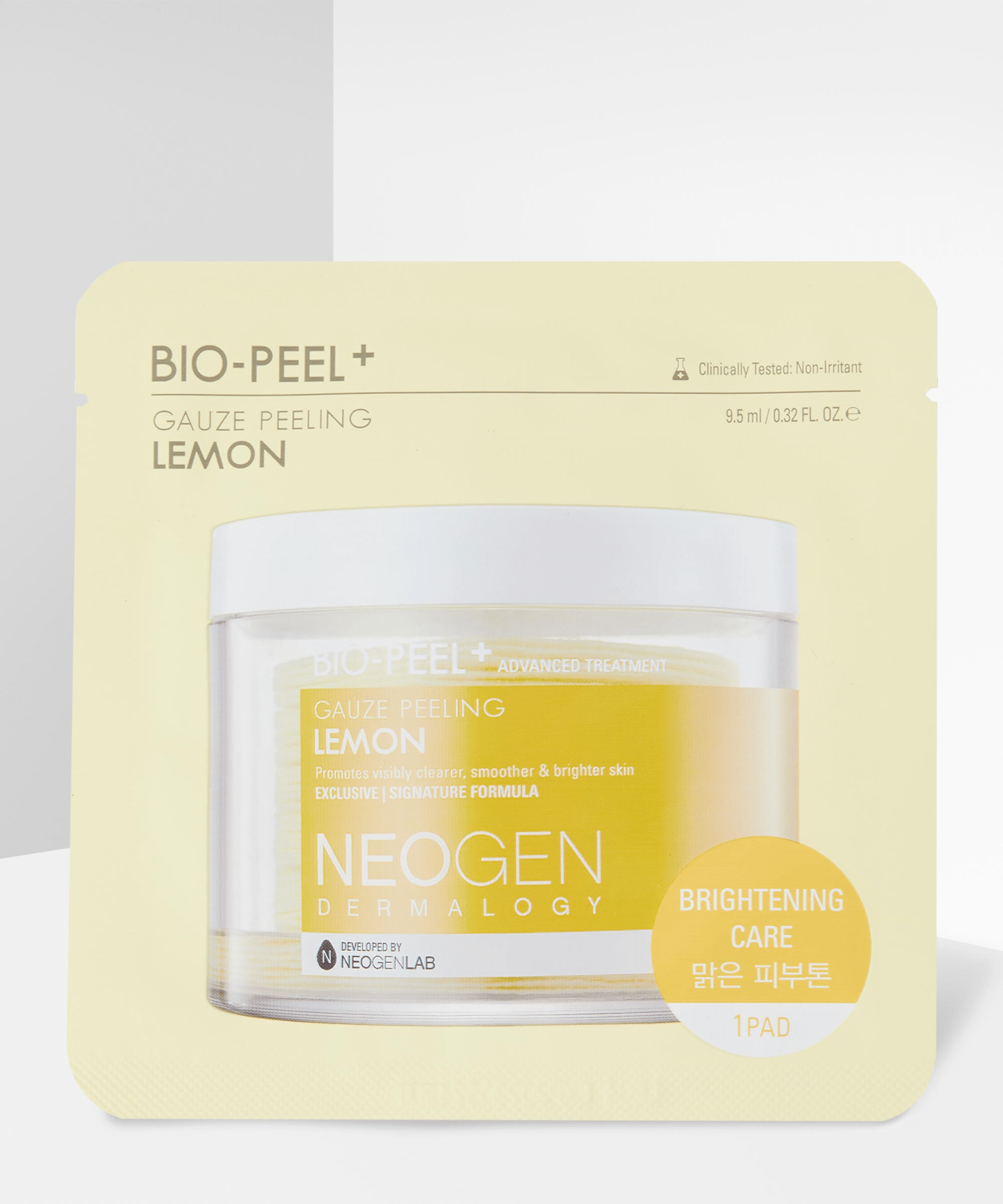 Neogen Dermaology lemon peeling 1 pad skincare-kbeauty-glowtime-neogen dermalogy lemon peeling 1 pad