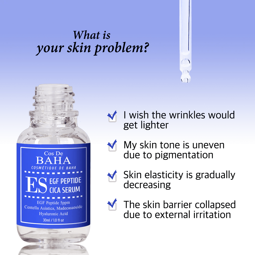 COS DE BAHA EGF Peptide Cica Serum ES 4 COS DE BAHA EGF Peptide Cica Serum ES