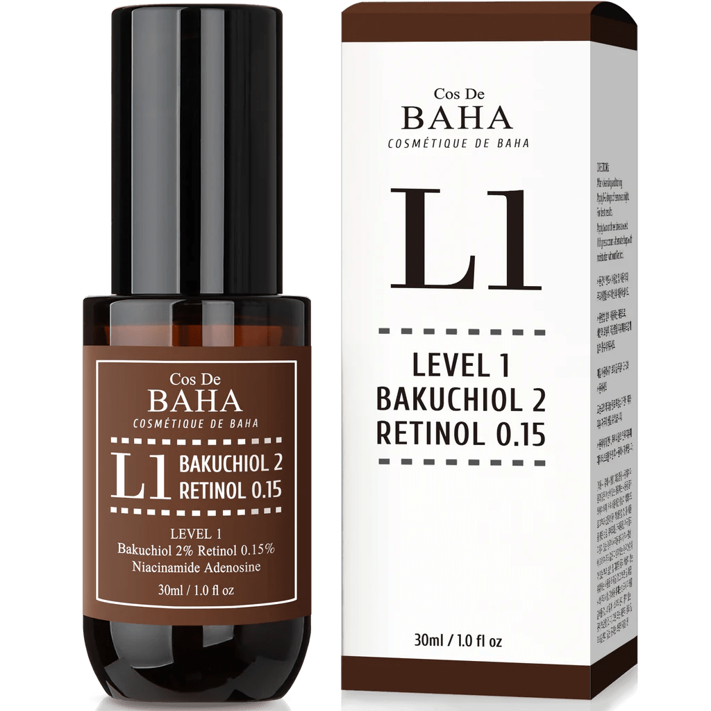 COS DE BAHA Level 1 Bakuchiol 2 Retinol 0.15