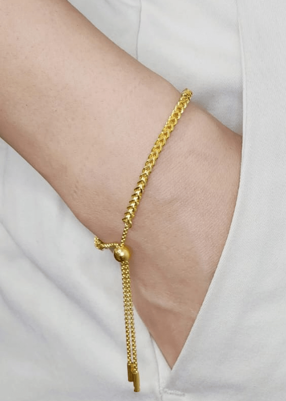 amour 2 skincare-kbeauty-glowtime-aime amour bracelet yellow gold plated