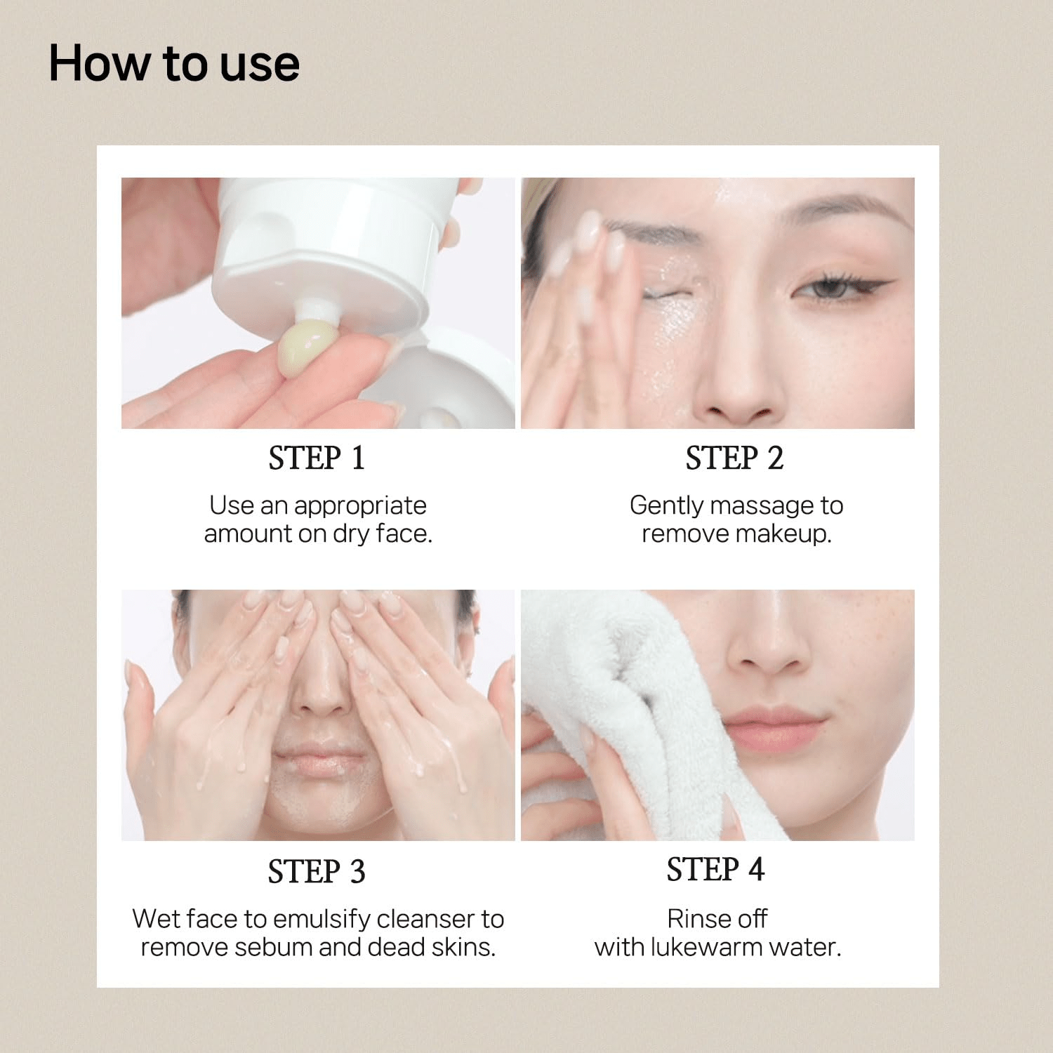 skincare-kbeauty-glowtime-b lab cica barrier 5.5 cleansing oil balm