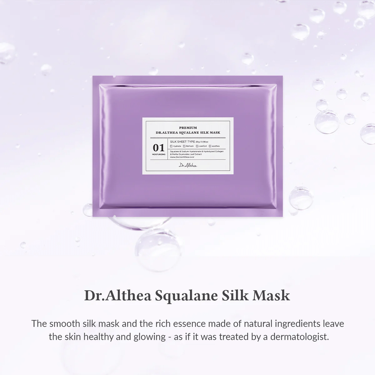 skincare-kbeauty-glowtime-dr althea premium squalane silk mask