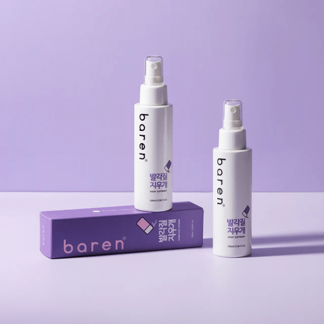 BAREN Callus Remover Foot Spray 3 skincare-kbeauty-glowtime-baren callus remover foot spray