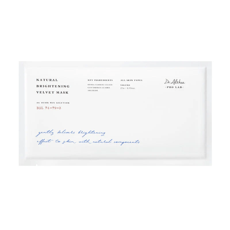skincare-kbeauty-glowtime-dr althea natural brightneing velvet mask