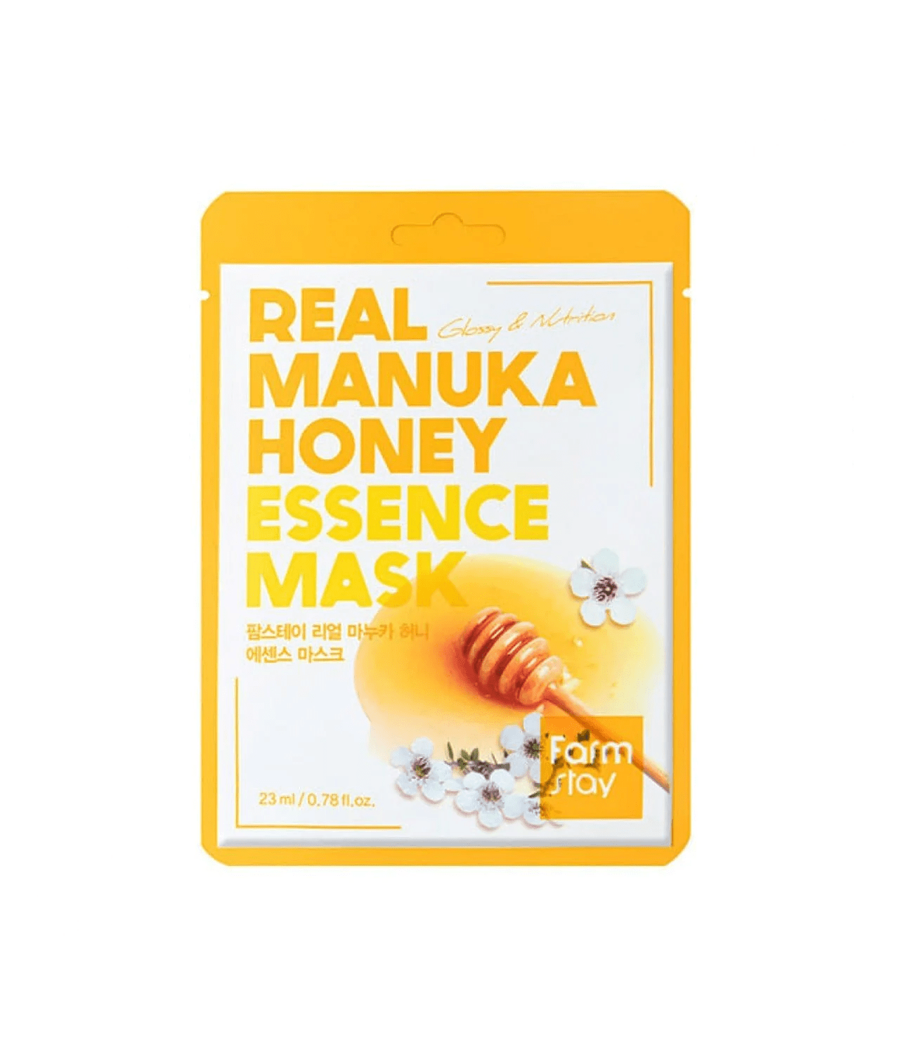 Farm_Stay_Real_Manuka_Honey_Essence_Mask skincare-kbeauty-glowtime-farm stay real manujka honey essence mask