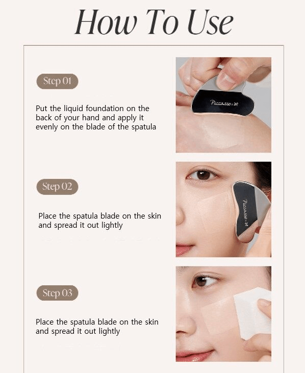 PICASSO Curved Make up Spatula 3 skincare-kbeauty-glowtime-picasso curved make up spatula