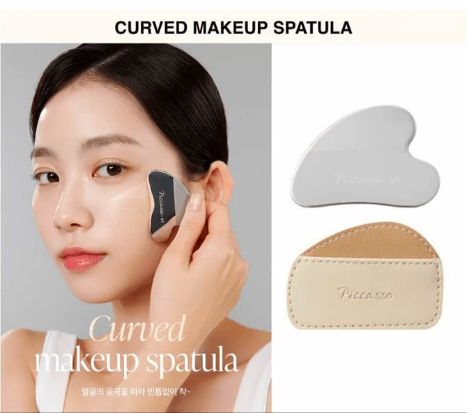 PICASSO Curved Make up Spatula 8 skincare-kbeauty-glowtime-picasso curved make up spatula
