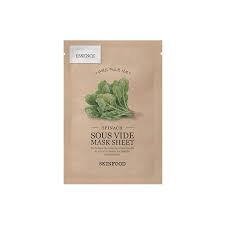 skincare-kbeauty-glowtime-skinfood sousvide mask sheet kale