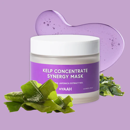 HJYAAH Kelp syngery Mask 4 skincare-kbeauty-glowtime-hyaah kep concentrate synergy mask