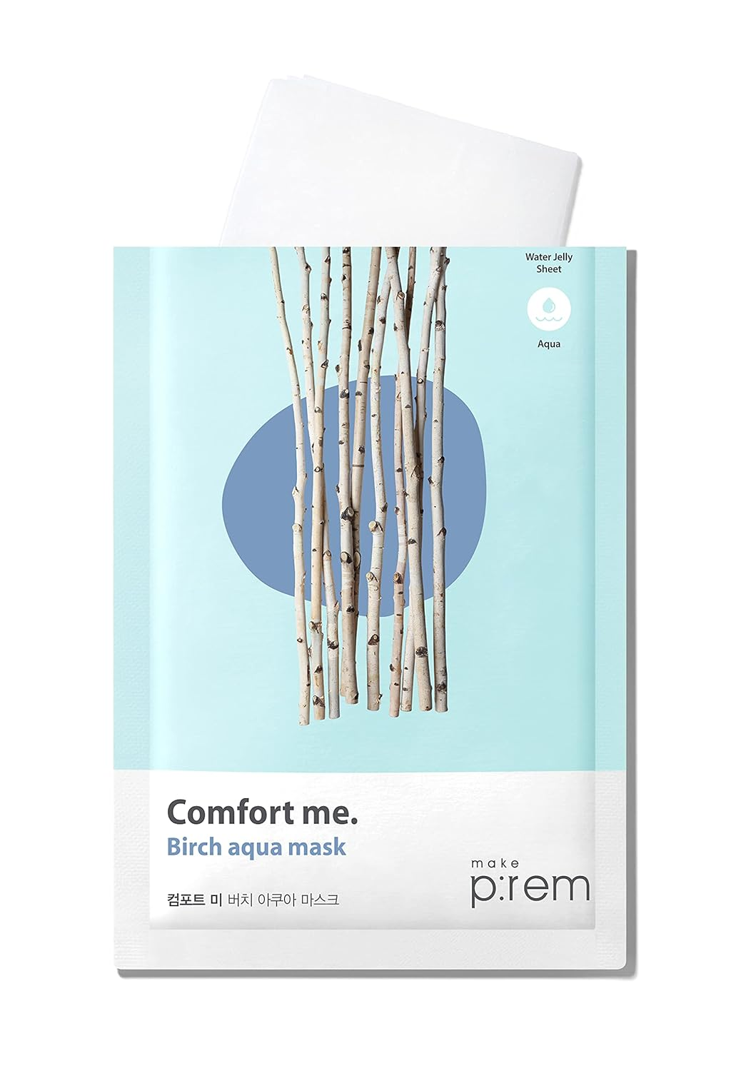MAKE PREM Comfort Me Birch Aqua mask 1 skincare-kbeauty-glowtime-make prem comfort me birch aqua mask