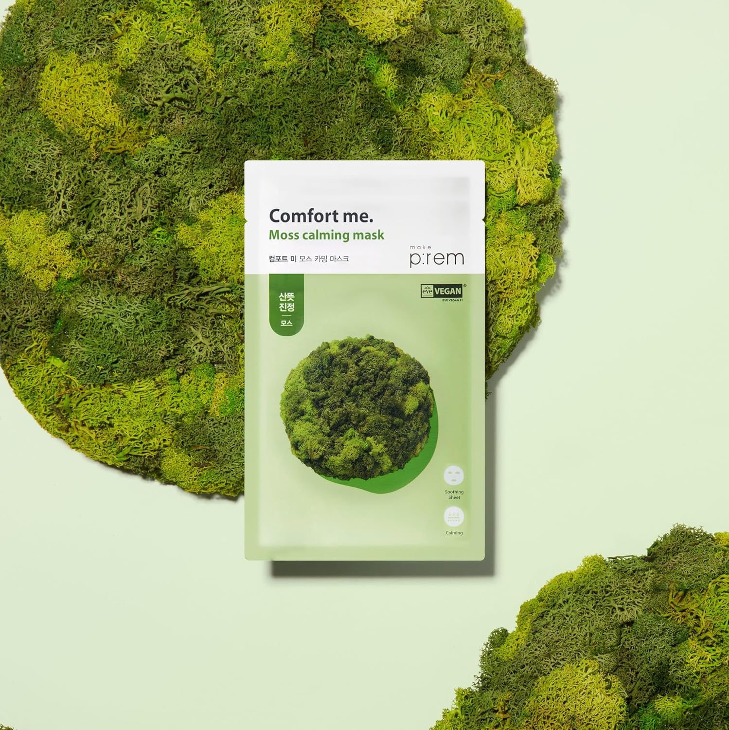 MAKE PREM Comfort Me Moss Calming 5 skincare-kbeauty-glowtime-make prem comfort me moss calming mask