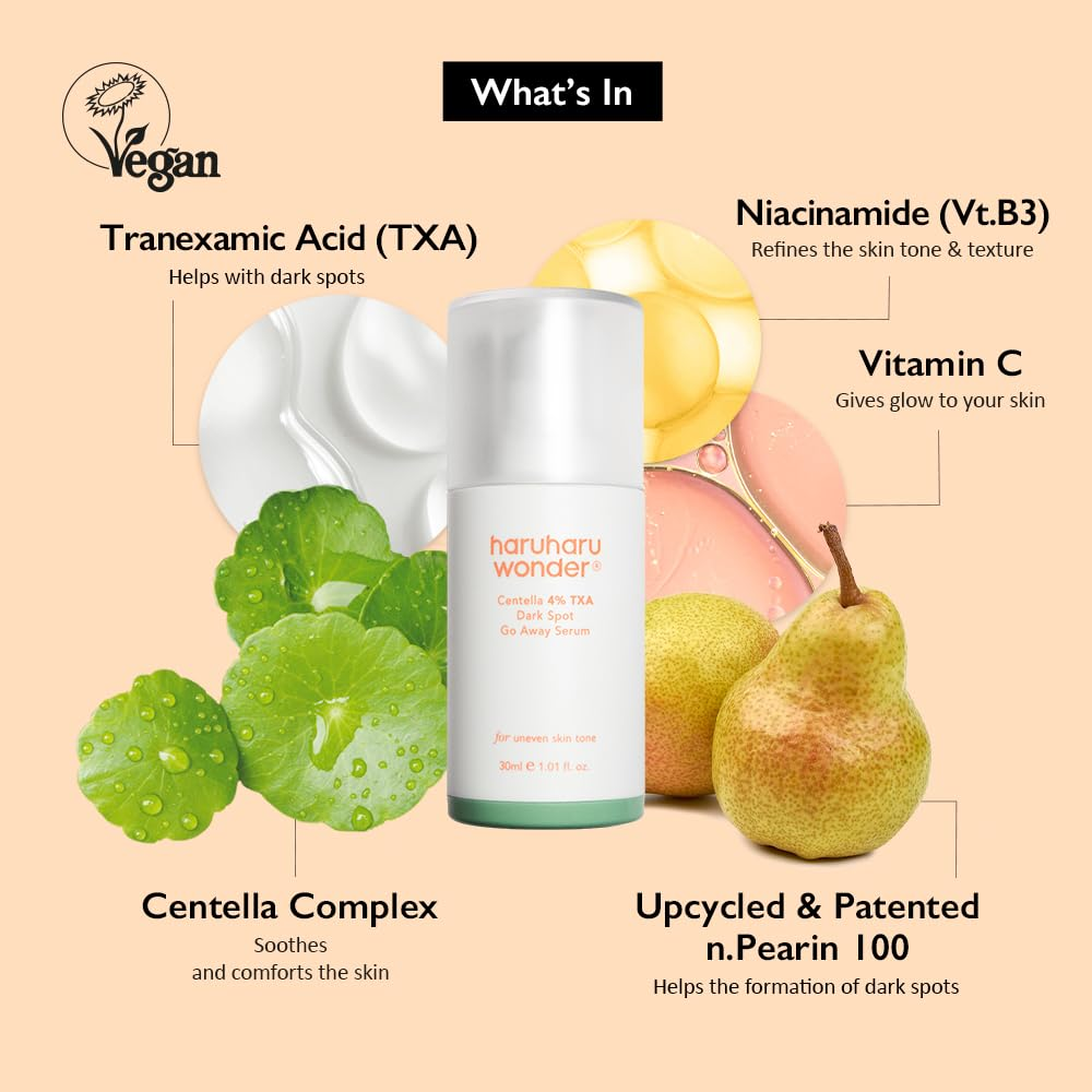 HARU HARU Wonder Centella 4$ TXA Dark Spot Go away Serum 3 skincare-kbeauty-glowtime-haru haru wonder centella 4 txa dark spot go away serum