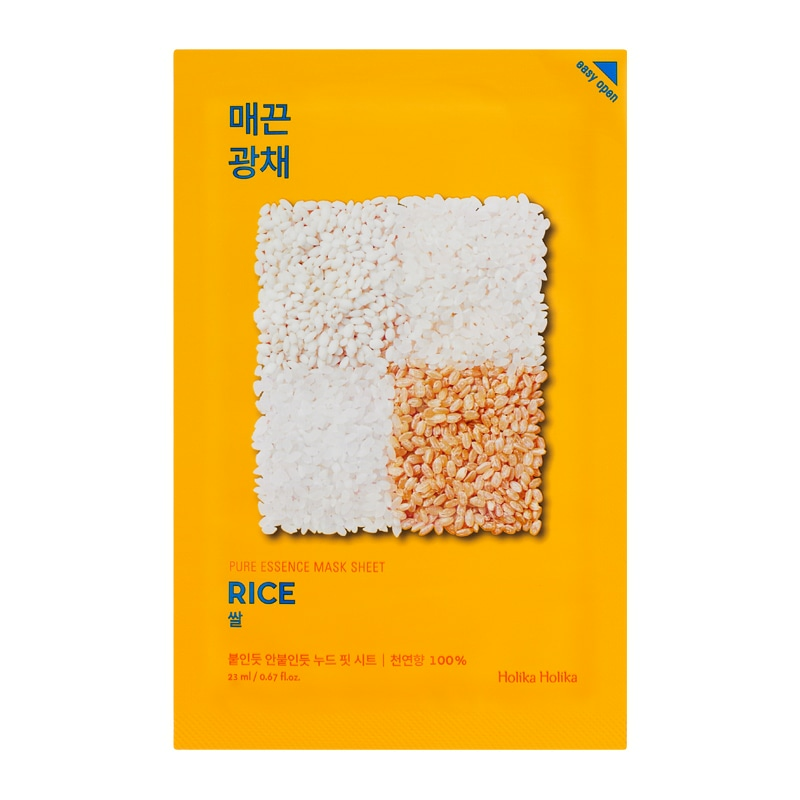 skincare-kbeauty-glowtime-holika holika pure essence mask sheet rice