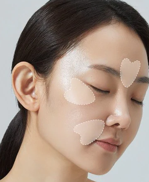 HUE CALM Kintsugi Heart shaped firming patch 3 skincare-kbeauty-glowtime-huecalm kintsugi heart shaped firming patch