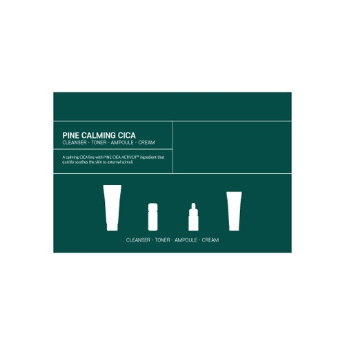 ROUND LAB Pine Calming Cica Trial Kit 4 skincare-kbeauty-glowtime-round lab pine calming cica trial kit