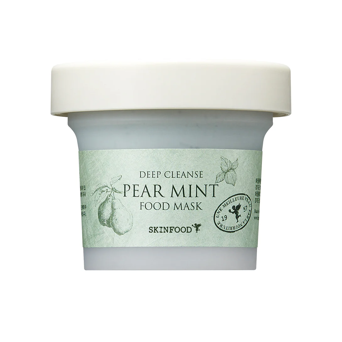 skincare-kbeauty-glowtime-skinfood food mask pear mint