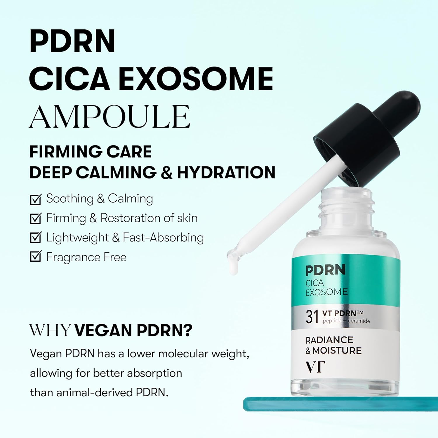 skincare-kbeauty-glowtime-vt cosmetics pdrn cica exosome firming and moisutre ampoule