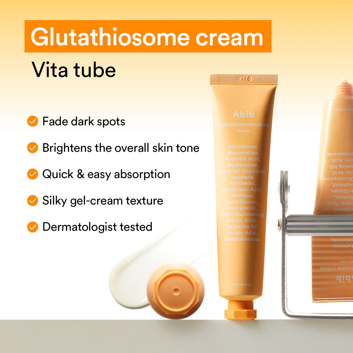 skincare-kbeauty-glowtime-abib glutathiosome creme vita tube