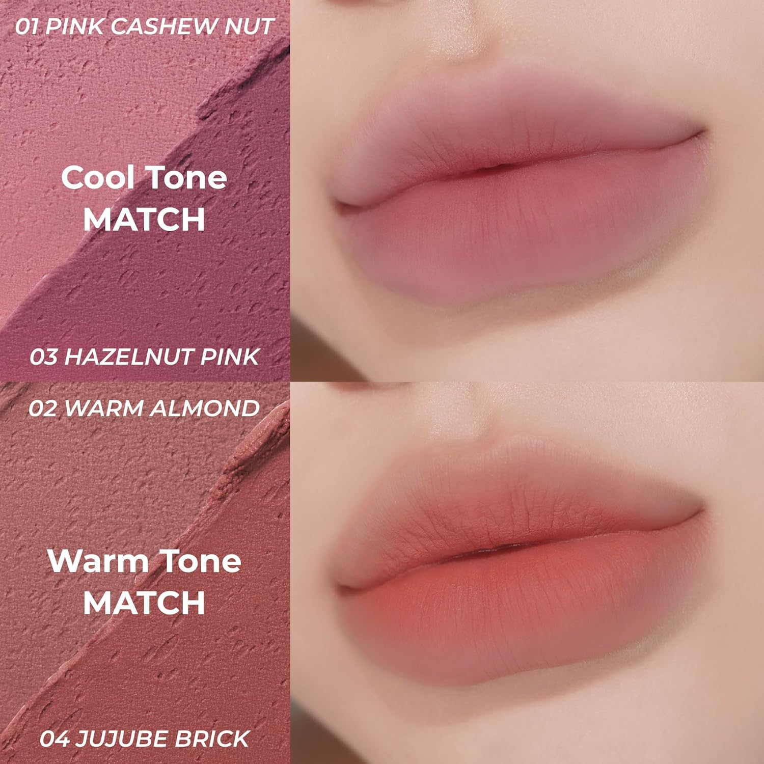 COLORGRAM Tintin Dory Blur Jam 01 Pink Cashew Nut 5 skincare-kbeauty-glowtime-colorgram tintin dory blur jam