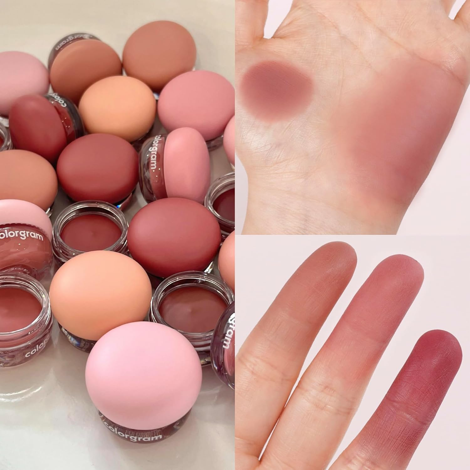 COLORGRAM Tintin Dory Blur Jam 01 Pink Cashew Nut 7 skincare-kbeauty-glowtime-colorgram tintin dory blur jam