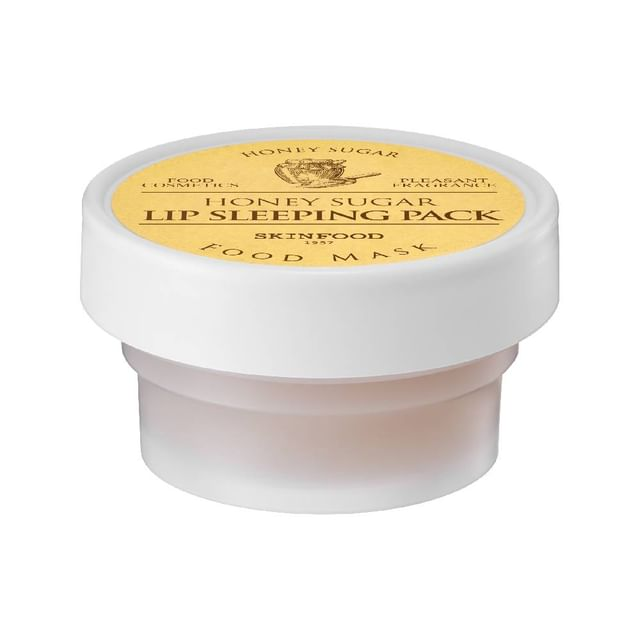 skincare-kbeauty-glowtime-skinfood honey sugar food mask lip sleeping pack