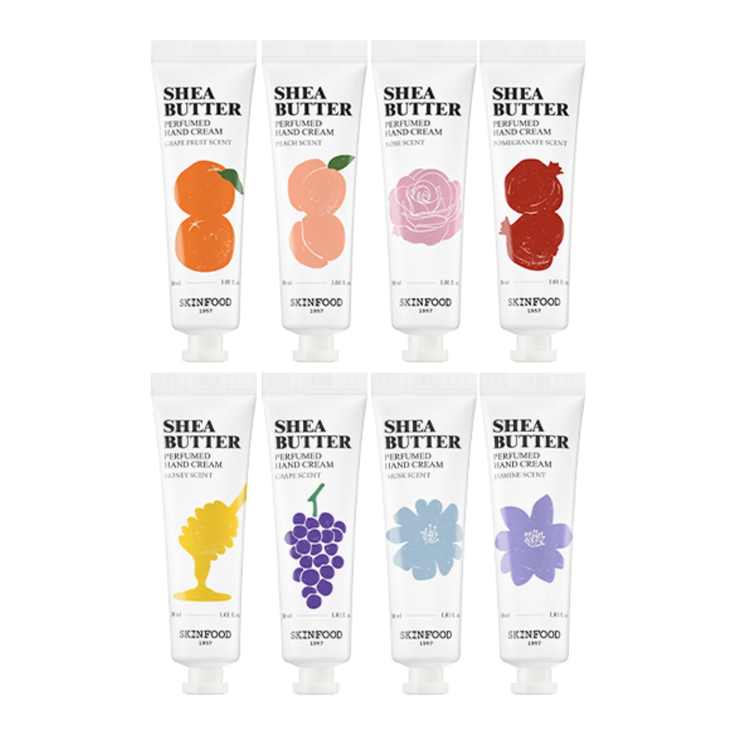 skincare-kbeauty-glowtime-skinfood shea butter hand cream