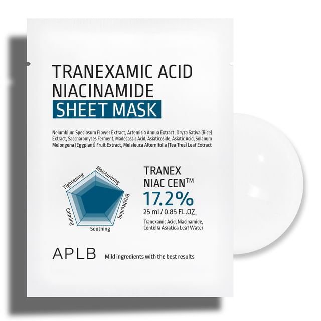 skincare-kbeauty-glowtime-aplb tranexamic acid niacinimade sheet mask