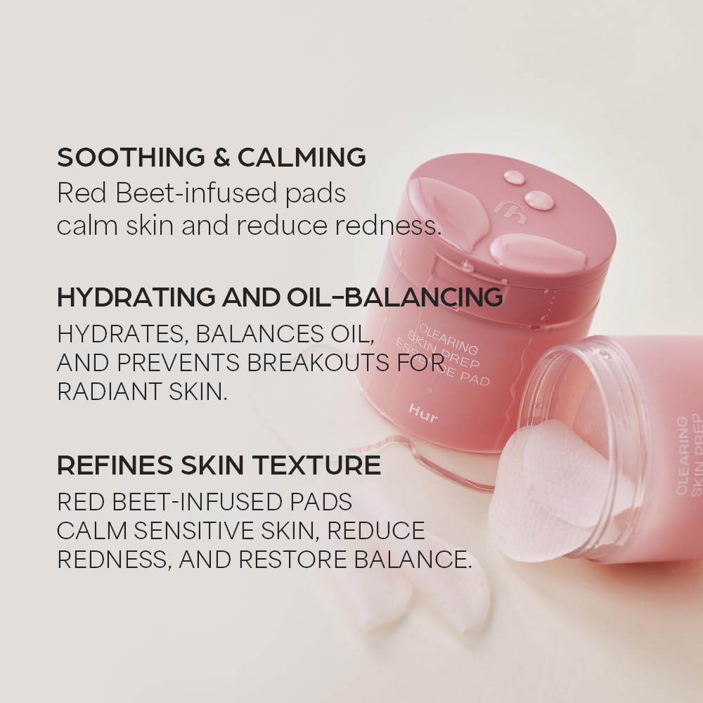 skincare-kbeauty-glowtime-house of hur clearing skin prep essence pad