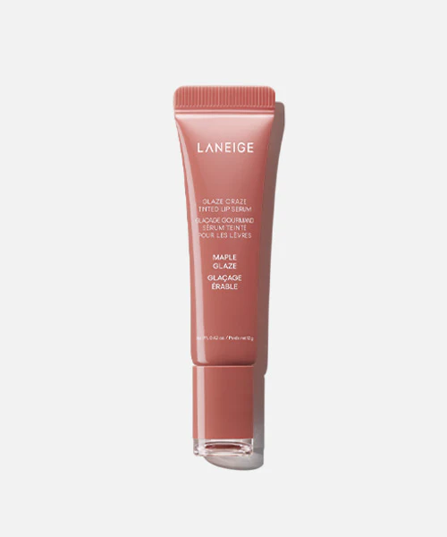 skincare-kbeauty-glowtime-laneige glaze creazy tinted lip serum maple glaze