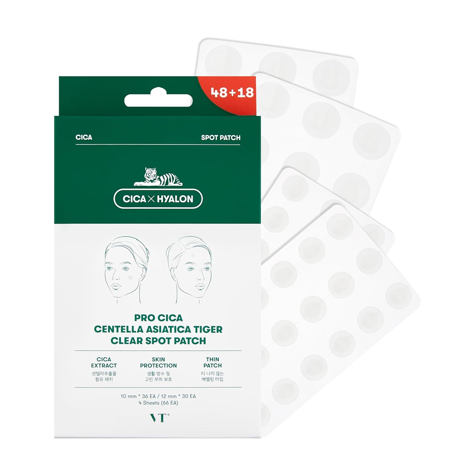 skincare-kbeauty-glowtime-vt cosmetics pro concealer tiger clear spot patch