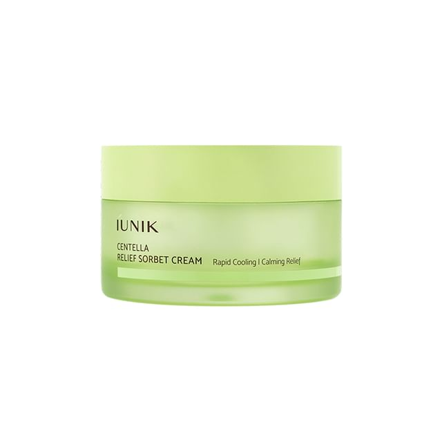 IUNIK Centella Relief Sorbet Cream 1 sskincare-kbeauty-glowtime-iunik centella relief sorbet cream