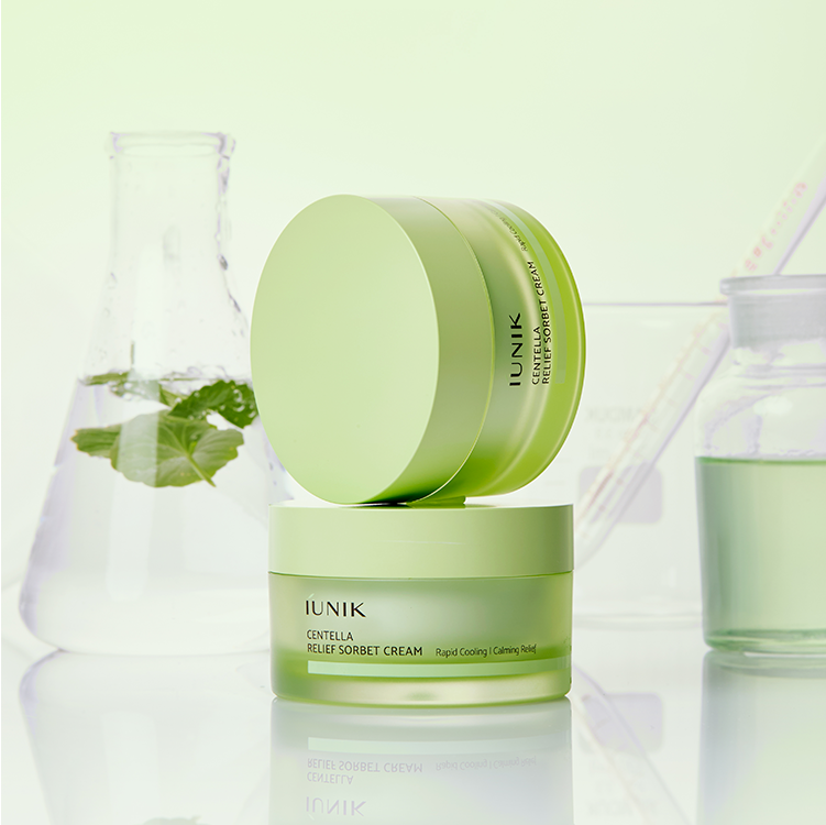 IUNIK Centella Relief Sorbet Cream 2 sskincare-kbeauty-glowtime-iunik centella relief sorbet cream
