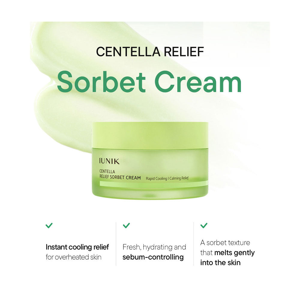 IUNIK Centella Relief Sorbet Cream 3 sskincare-kbeauty-glowtime-iunik centella relief sorbet cream