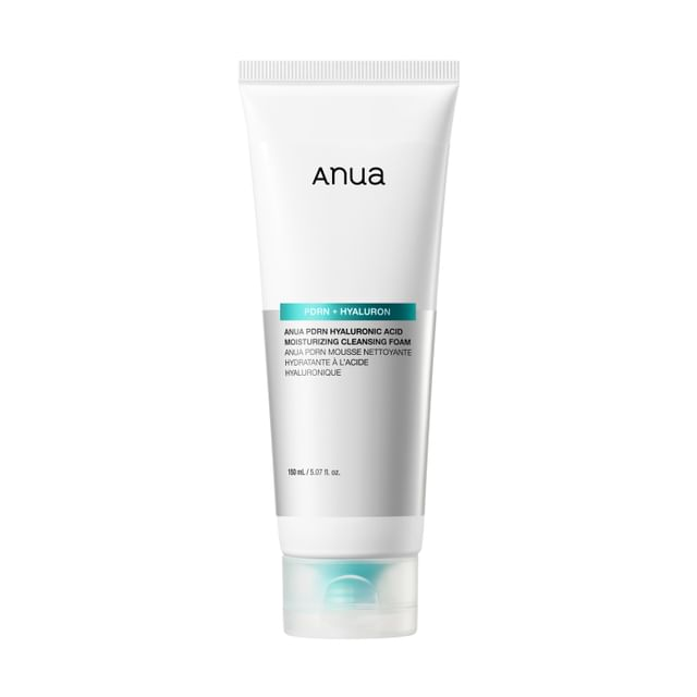ANUA PDRN Hyaluronic Acid Moisturizing Cleansing Foam 1 skincare-kbeauty-glowtime-anua pdrn hyuluronic acid moisturizing cleansing foam