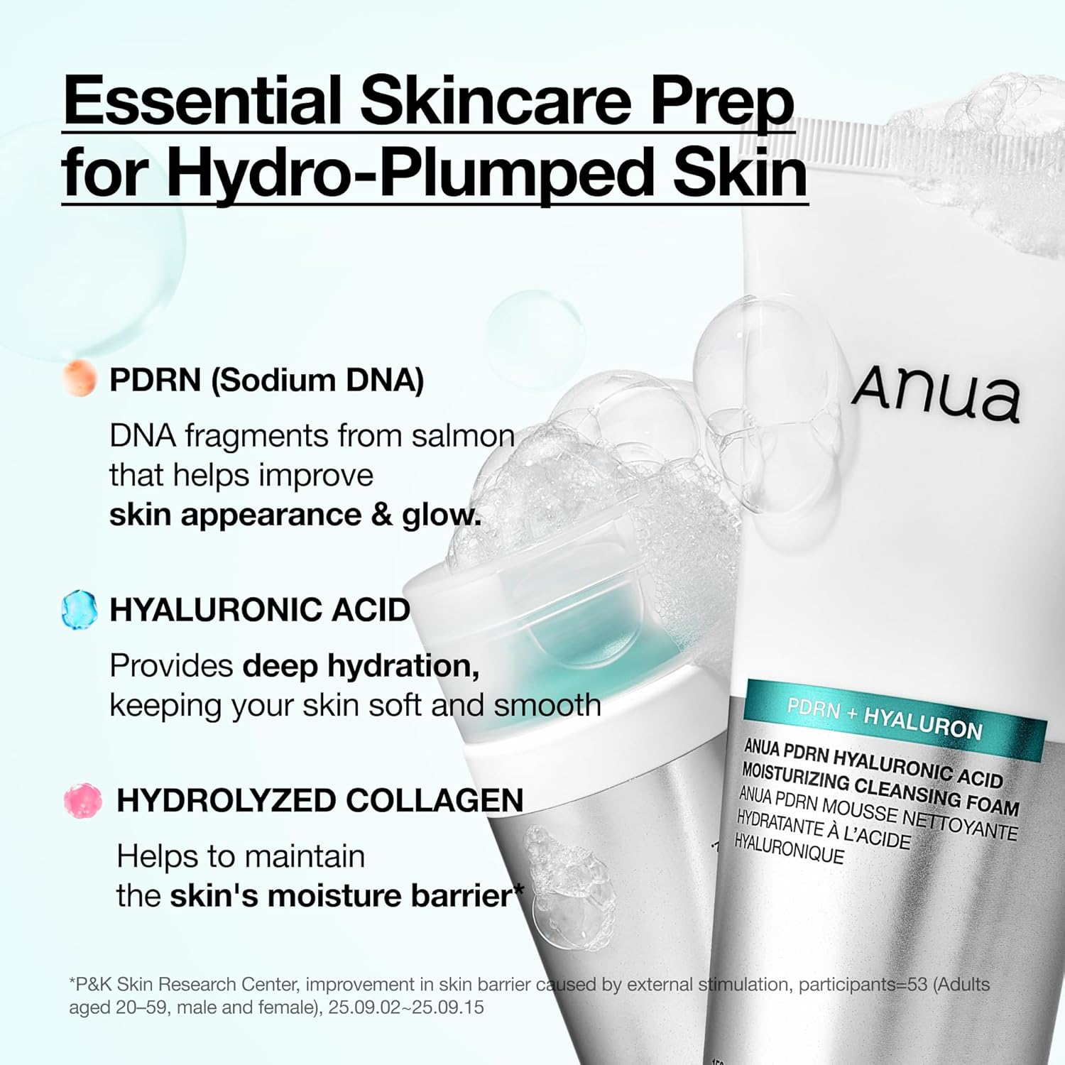 ANUA PDRN Hyaluronic Acid Moisturizing Cleansing Foam 4 skincare-kbeauty-glowtime-anua pdrn hyuluronic acid moisturizing cleansing foam