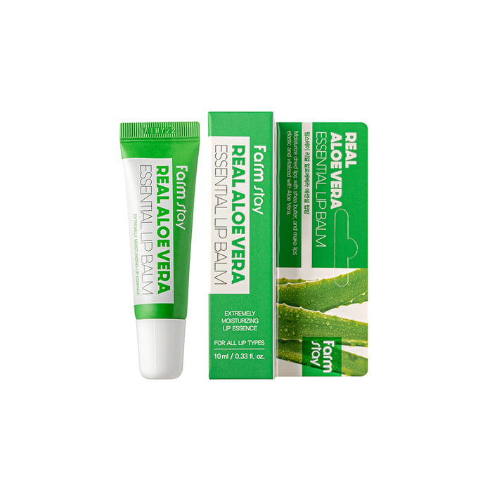 skincare-kbeauty-glowtime-farm stay aloe vera essential lip balm